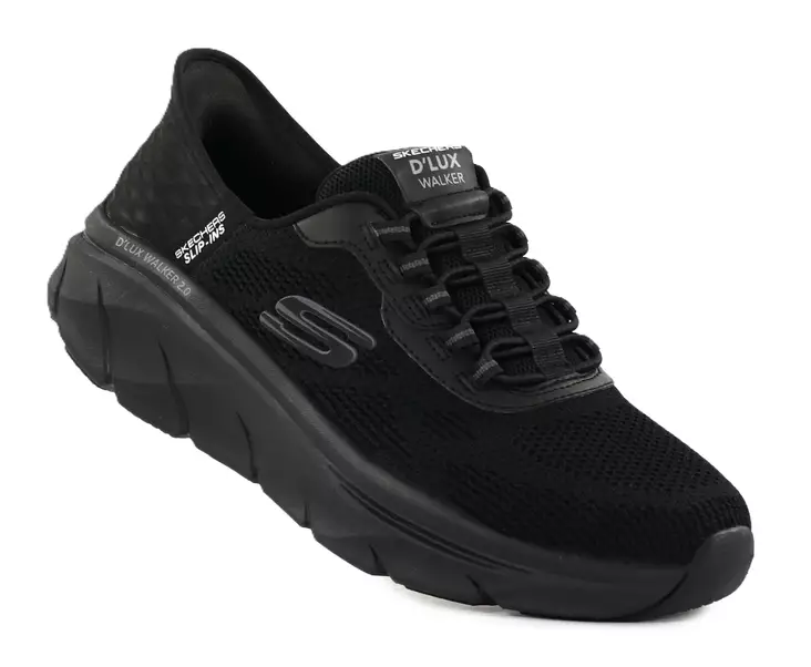 Skechers Herren Sneaker mit weitem Schnitt 232446/BBK D'LUX WALKER 2.0 - REZINATE schwarz - Herren Sneaker - 138443 - 1