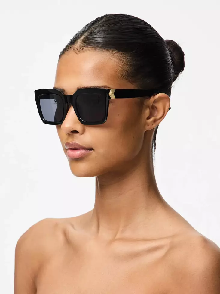 Pieces Damen Sonnenbrille Balla schwarz - Sonnenbrillen - 138773 - 1