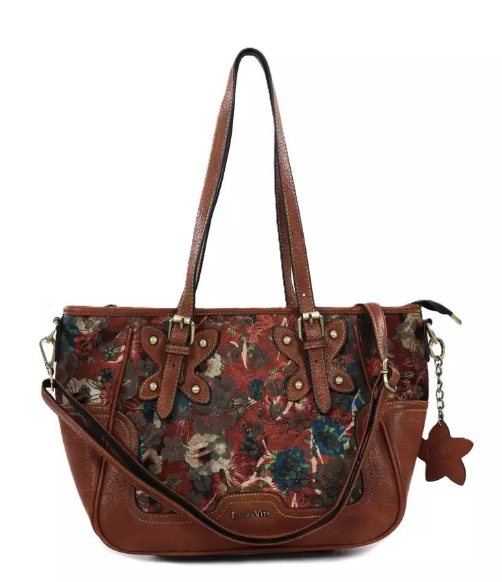 Laura Vita Schultertasche Aloe 01 braun - Handtaschen - 138843 - 1