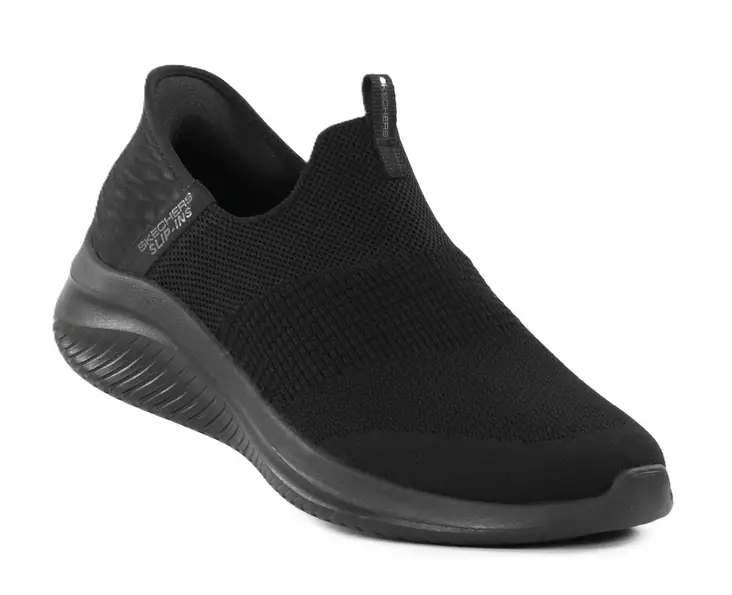 Skechers Damen Weite Sneaker 149708W/BBK ULTRA FLEX 3.0 - COZY STREAK Schwarz - Skechers Sneaker - 138903 - 1