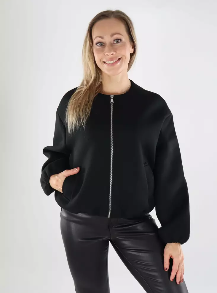 Only Damenjacke Scuba schwarz - Leichte Damenjacken - 139223 - 1