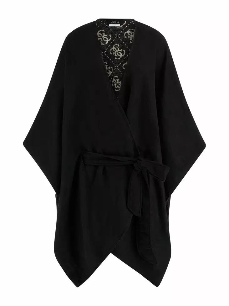 Guess Poncho AW5422POL03 BLA schwarz - Damen Capes und Ponchos - 139793 - 1