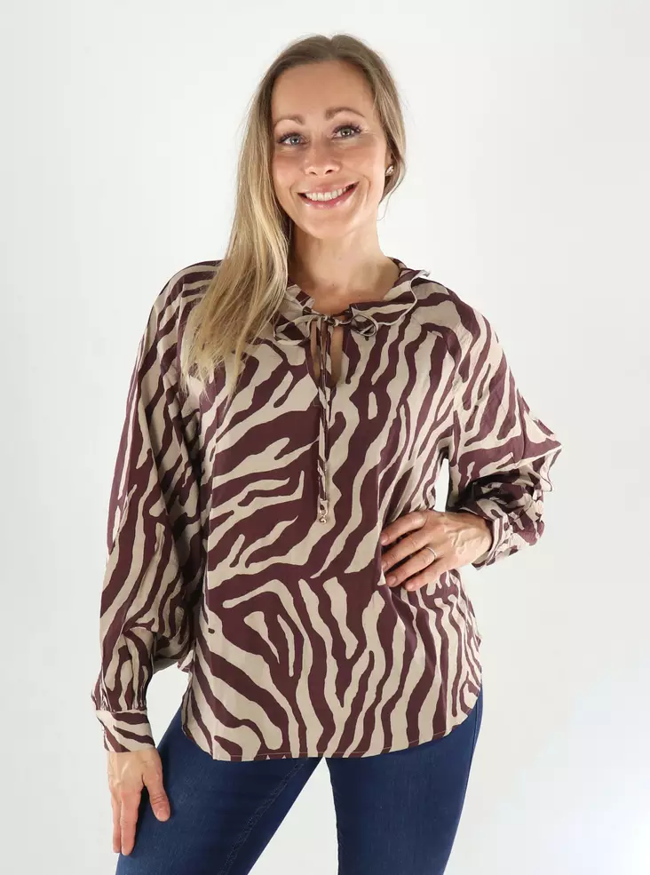 JDY Hemd LIFE L/S Hafer/11-05-26S - Damen Langarmshirts - 141503 - 1