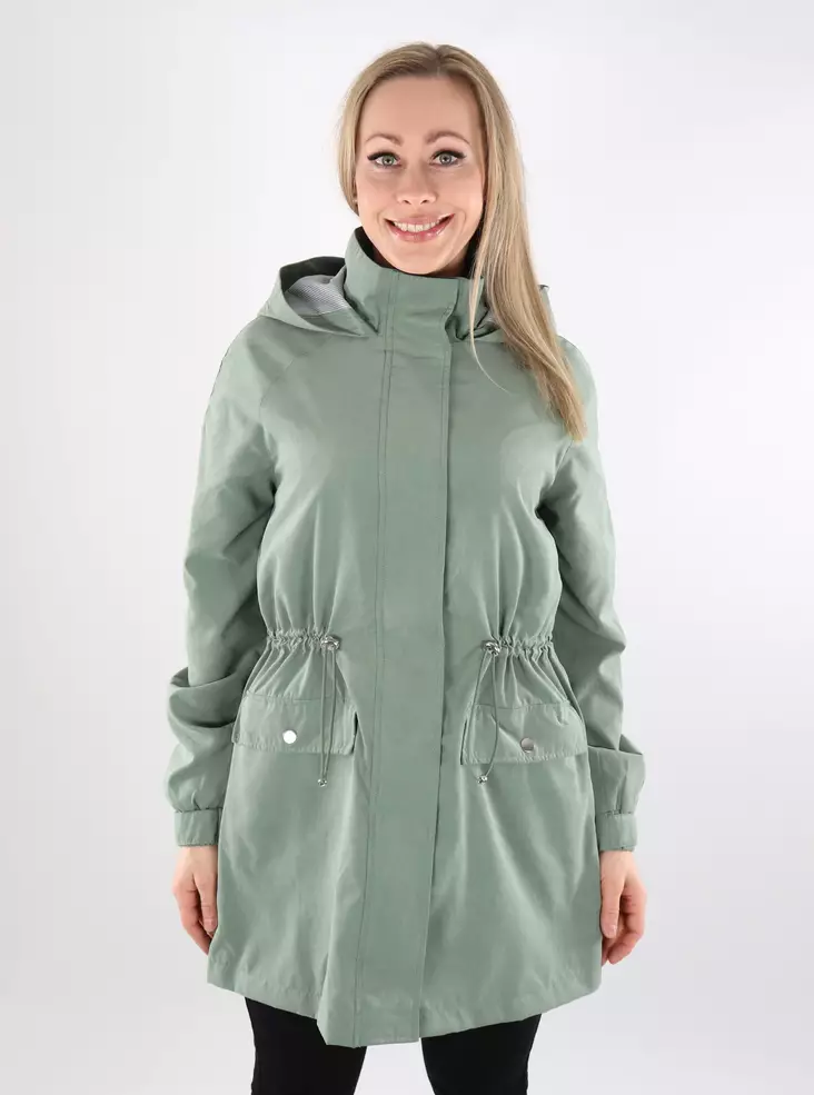JDY Damenparka Shine Sea Spray - Leichte Damenjacken - 137813 - 1
