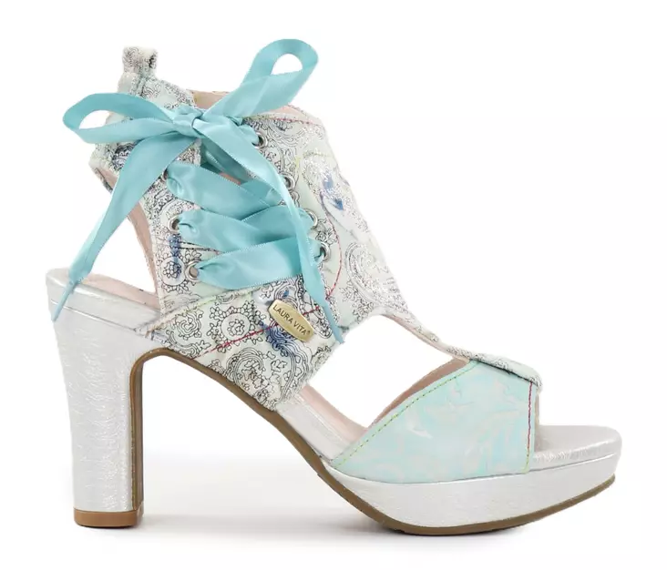 Laura Vita Damen High Heels Sandalen Hicao 09 ciel - Damen Sandalen - 138253 - 1