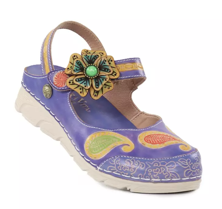 Laura Vita Damen Sandalen Dorry 14 flieder - Damen Sandalen - 138173 - 1