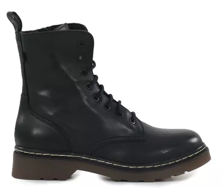 Musse&Cloud Damen Leder Stiefeletten 2793627/NBK Efany Schwarz - Damen Stiefeletten - 136643 - 1