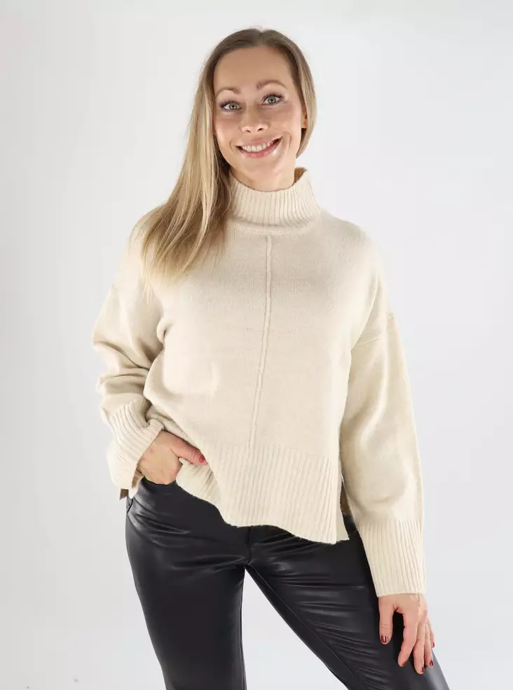 Only Damenpullover Highneck Pumice Stone - Damenpullover - 139283 - 1