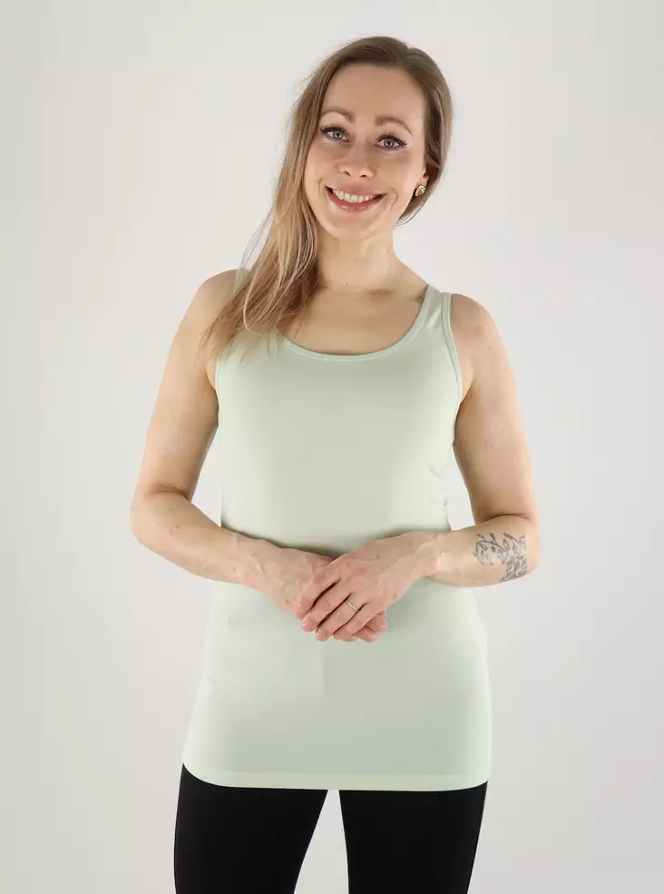 Only Top ONLLIVE Love Tank Grün Lilie - Damen Tops - 140813 - 3