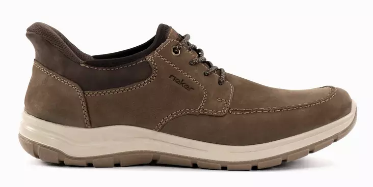 Rieker Herren Walking-Schuhe mit breiter Sohle READY2GO 03656-24 braun - Herren Wanderschuhe - 137793 - 1