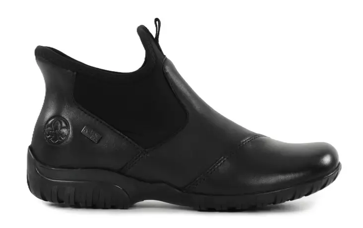Rieker Damen Stiefel mit weitem Leisten L4677-00 schwarz - Rieker Stiefeletten - 139253 - 1