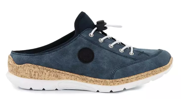 Rieker Damenmules N4210-14 blau - Rieker Hausschuhe - 137983 - 1
