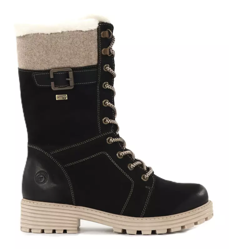 Rieker Remonte Damen Stiefeletten D0W72-03 Schwarz - Rieker Stiefeletten - 136793 - 1