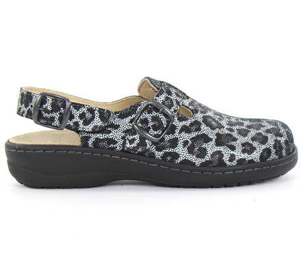 Belvida Arbeitsschuhe 30524, Schwarz/Leopard - Damen Arbeitsschuhe - 126014 - 1