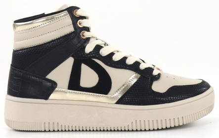 Duffy Sneakers 73-43823 beige/schwarz - Damen Sneaker - 134054 - 1