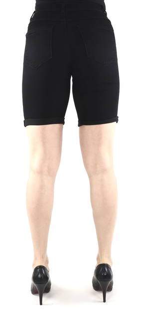Only Damen Shorts Rain Life Mid Long, Schwarz - Damen Shorts und Capris - 130794 - 2