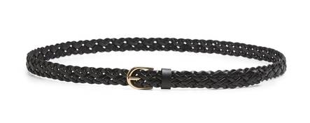 Pieces Leder Gürtel schwarz - Damen Gürtel - 131514 - 1