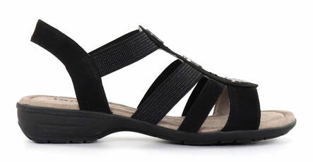 Jana Damen Sandalen 28165-42 Schwarz - Damen Sandalen - 136294 - 1