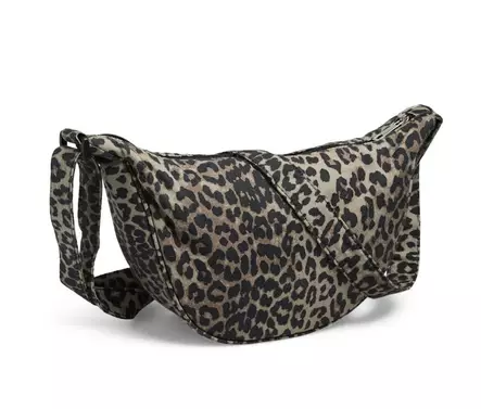 Pieces Leopardenmuster Schultertasche schwarz/Leo - Handtaschen - 137994 - 2