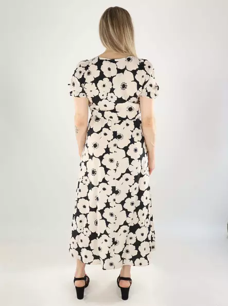 JDY Kleid LIFE MIDI KLEID schwarz - Kleider und Tuniken - 141164 - 2
