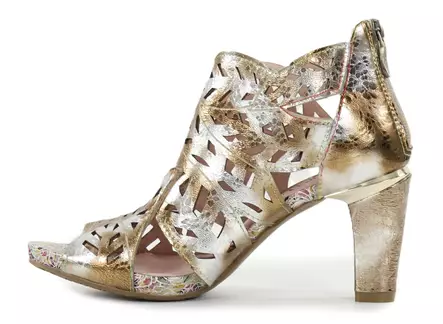 Laura Vita Damen High Heel Sandalen Albane 048 Bronze - Damen Sandalen - 140764 - 2