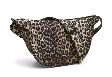 Pieces Schultertasche Bumbag schwarz/Leo - Handtaschen - 136664 - 1