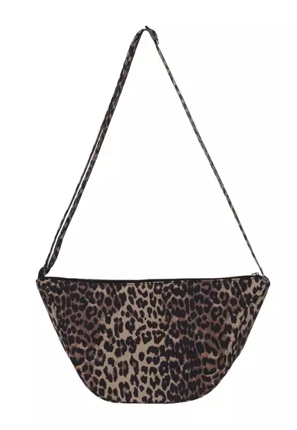 Pieces Schultertasche Bumbag schwarz/Leo - Handtaschen - 136664 - 2