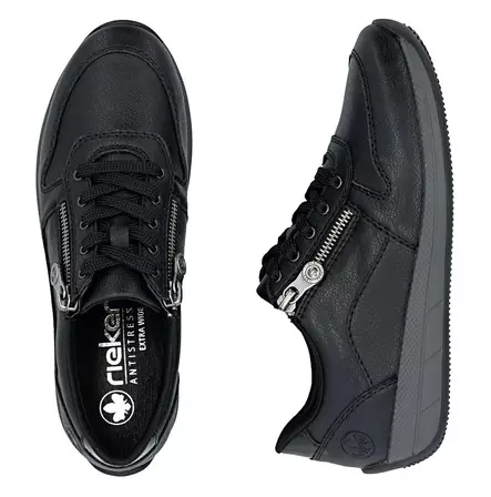 Rieker Damen-Walking-Schuhe N1100-00 schwarz - Rieker walkingschuhe - 140274 - 2