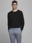 Jack&Jones Pullover Mark Merinowolle, schwarz - Herren Strickwaren - 129924 - 1