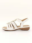 Migant Damen Sandalen A922-114 Silber Weiß - Migant Sandalen - 136144 - 2