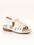 Migant Damen Sandalen A922-114 Silber Weiß - Migant Sandalen - 136144 - 3