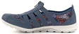 Natura Wanderschuhe Christine Indigo Blumenmuster - Damen walkingschuhe - 133464 - 2