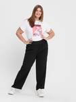 Only Carmakoma Hose Lex weit, Schwarz - Damenhosen - 125954 - 3