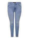 Only Carmakoma Jeans hw hellblau - Damen Jeans - 132774 - 5