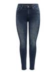 Only Jeans Blush Life Mid REA409, Dunkelblau - Damen Jeans - 126654 - 6