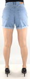 Only Shorts hw mom hellblau - Damen Shorts und Capris - 133704 - 2