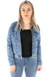 Only Damen Stretch-Jeansjacke bex 02 mittelblau - Damen Jeansjacken - 126184 - 1