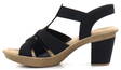 Rieker Sandalen 665K3-00 schwarz - Rieker Sandalen - 133304 - 2