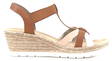 Rieker Wedge-Sandalen 61995-81, Braun - Rieker Sandalen - 130604 - 1