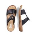 Rieker Damen-Pantoletten 60885-00 schwarz - Rieker Hausschuhe - 135454 - 3