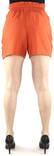 Vila Shorts hochgeschnitten orange - Damen Shorts und Capris - 128494 - 2