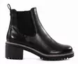 Marco Tozzi Damen Chelsea-Stiefel 25421-43 Schwarz - Damen Stiefeletten - 137164 - 1