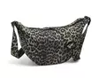 Pieces Leopardenmuster Schultertasche schwarz/Leo - Handtaschen - 137994 - 1