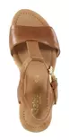 Gabor Echtleder Wedge-Sandalen 6202454 Erdnuss - Damen Sandalen - 138514 - 4