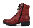 Topman Damen Leder Stiefeletten 46000 96 rot - Damen Stiefeletten - 139384 - 2