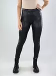Pieces Damen Fleece-Leggings PCNEW Shiny Fleece Schwarz - Leggings - 139414 - 1
