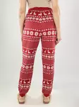 Vero Moda Damen Pyjamahose Xmas Karanda Rot - Damen Nachtwäsche - 139774 - 2