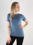 Vero Moda Damen-T-Shirt VMPANDA Modal China Blau - Damen T-Shirts - 140234 - 1