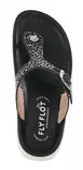 Fly Flot Flip-Flops 77250-02 schwarz - Pantoletten - 141094 - 4