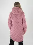Vila Leichte Wattierte Jacke VITATE L/S HOODED JACKET Nostalgia Rose - Leichte Damenjacken - 142114 - 2